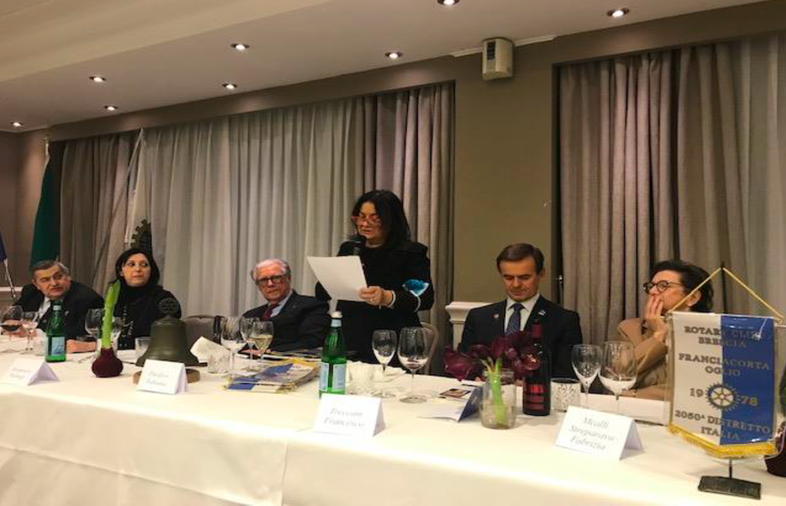 Interclub con Rotary Club Brescia Verola per la presentazione del libro su Enzo Cossu