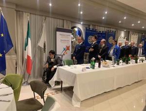 Serata Interclub, visita del Governatore Massimiliano Pini
